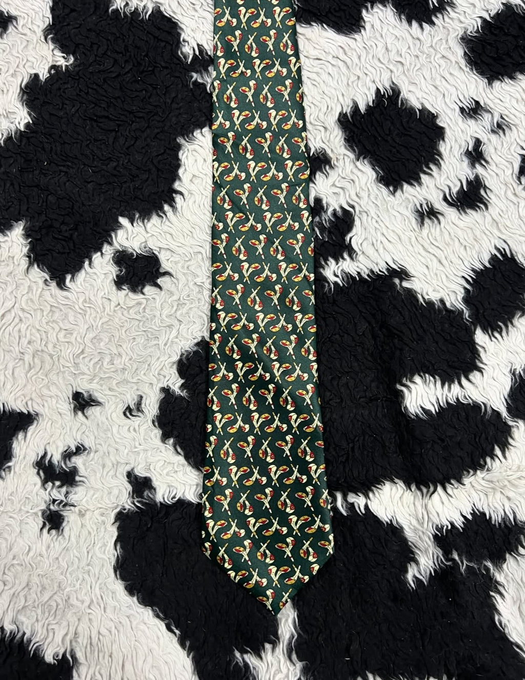 Vintage Rene Chagal Golf Clubs Tie