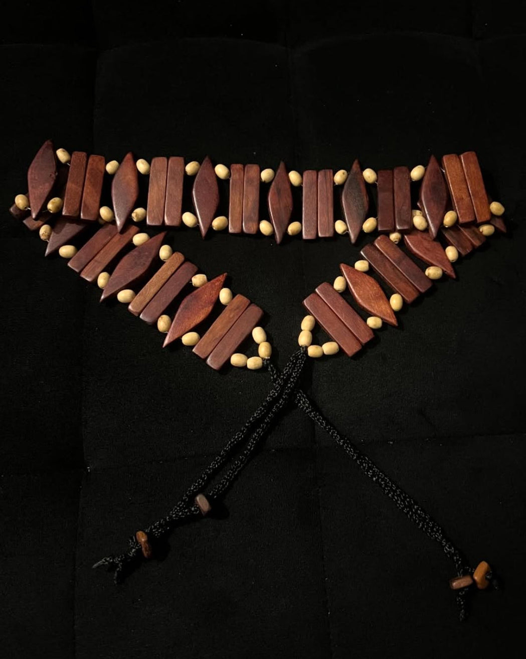 Wooden Linked Waistchain
