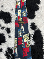 Floral Patchwork Tie