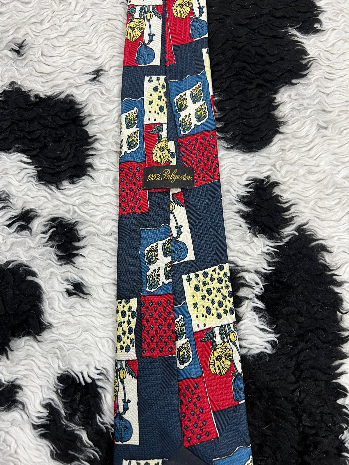 Floral Patchwork Tie