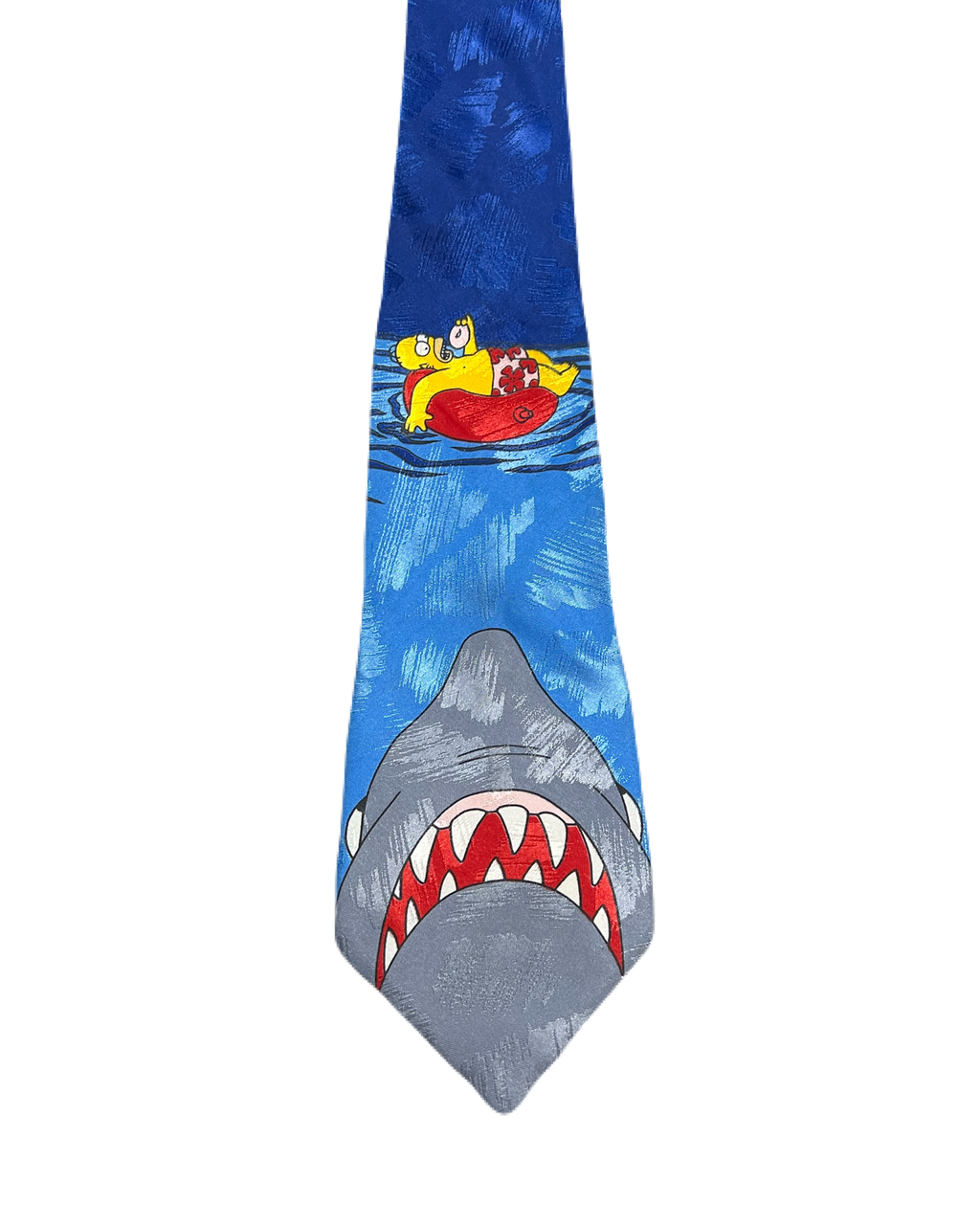 Vintage 1999 Homer Simpson & Shark Tie