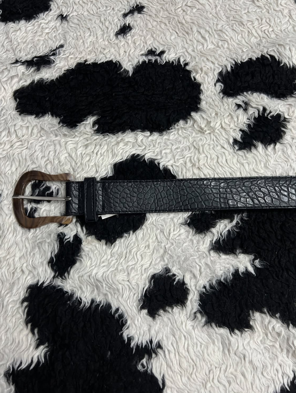 Brown-Buckle Black Belt