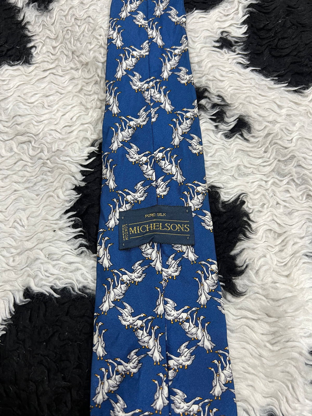 Goose Graphic Tie
