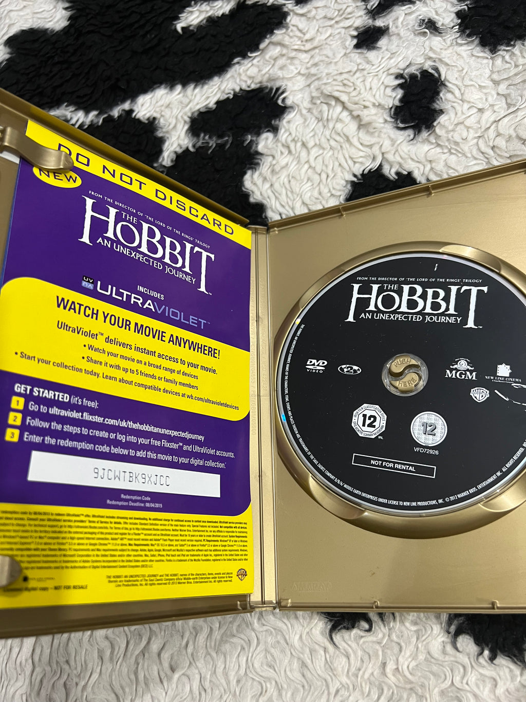 The Hobbit DVD
