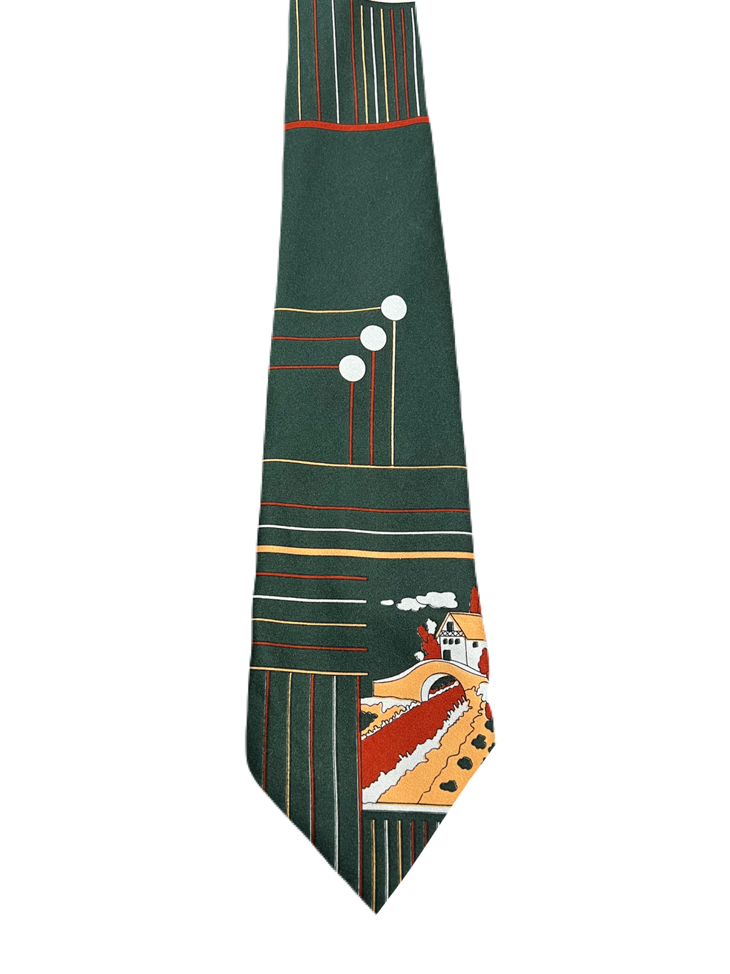Small Town Scenery Tie
