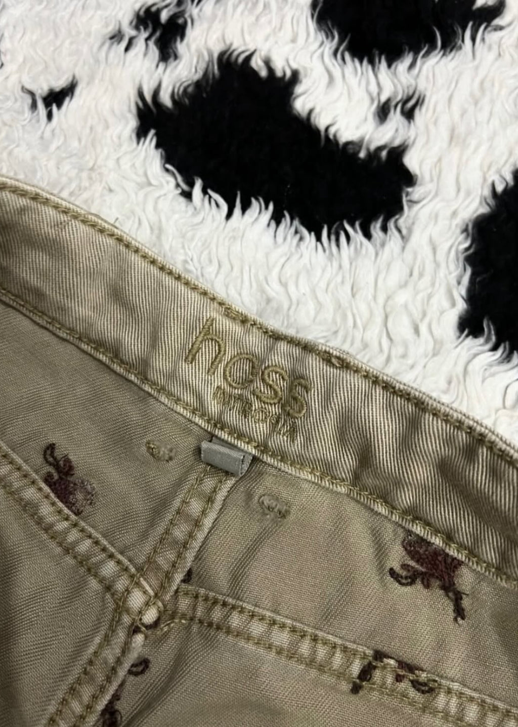 Hoss Floral Embroidered Denims (Waist 32-34)