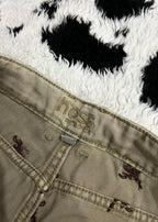 Hoss Floral Embroidered Denims (Waist 32-34)