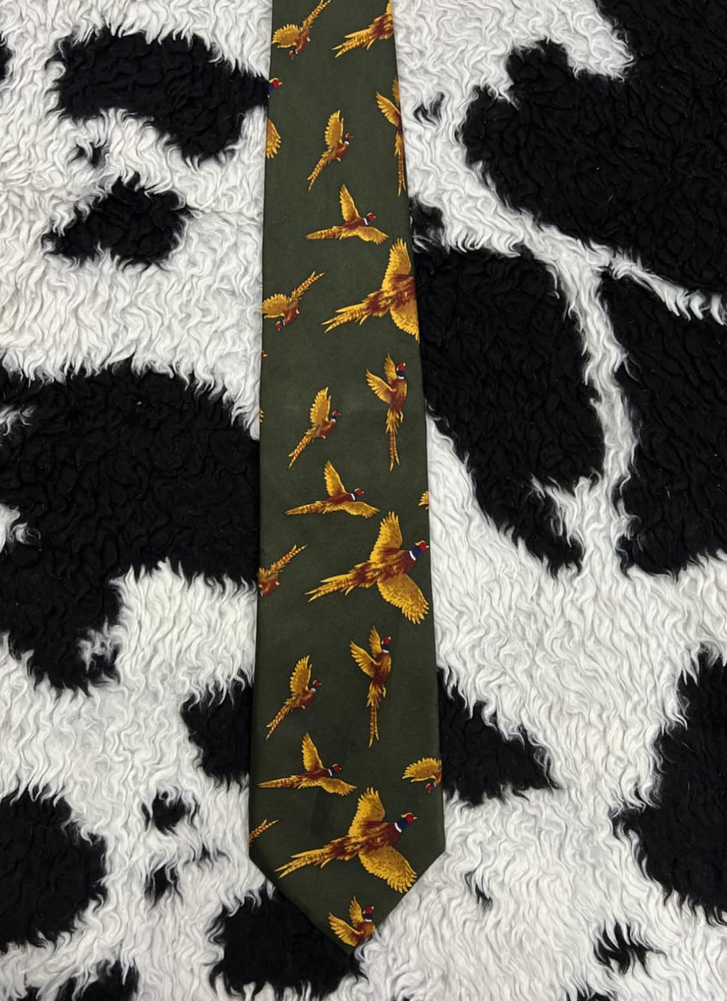 Flying Pheasants Tie