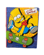 Bart Simpson Skateboard Ring Binder Board