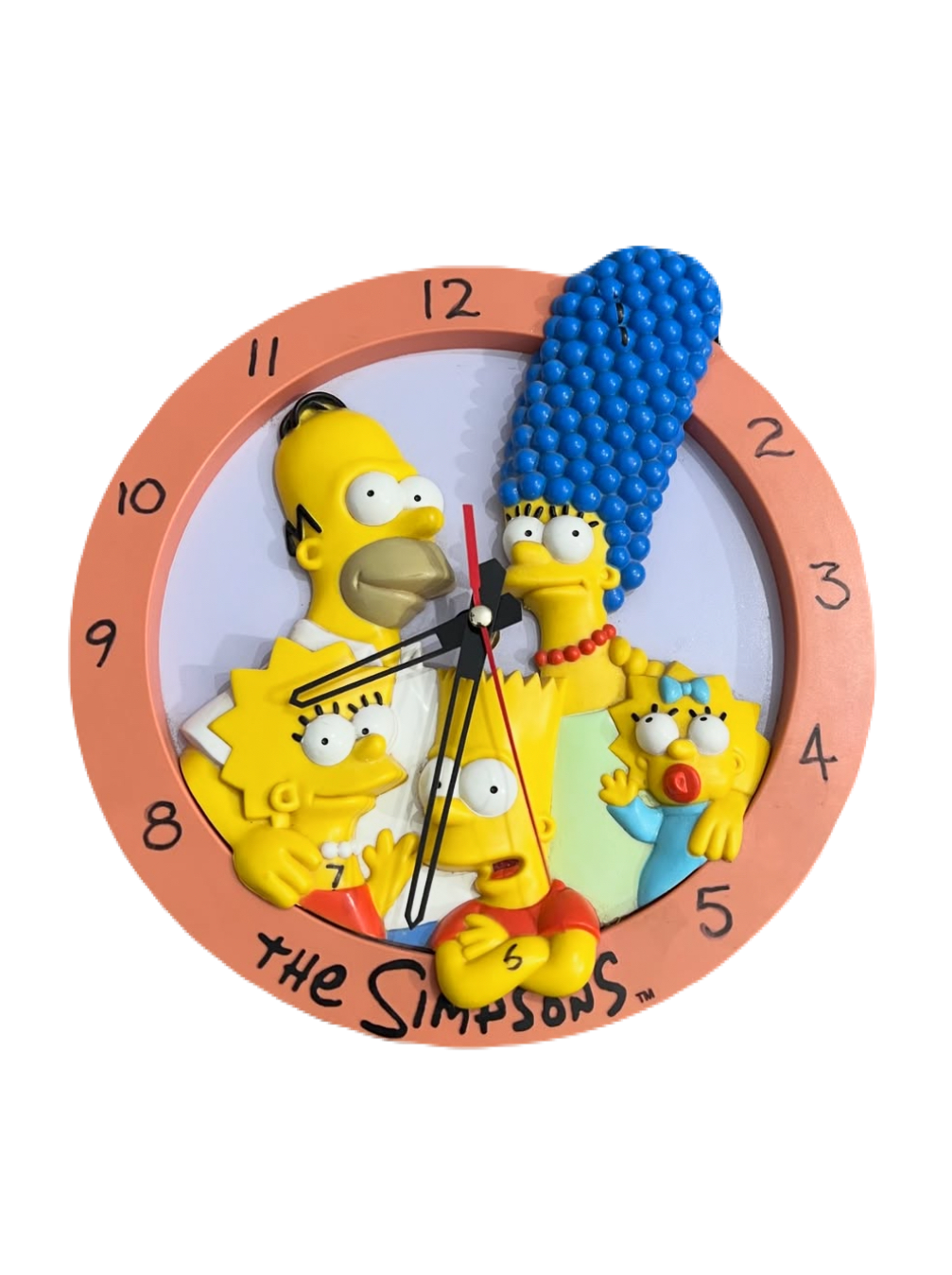 Vintage 1998 Simpsons Clock