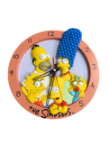 Vintage 1998 Simpsons Clock