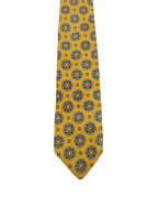 Superba Mustard Embroidered Tie