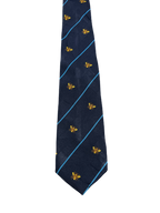 Honey Bees Embroidered Tie