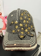 Olive & Pique Fleur-De-Lis Cap