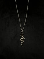 Venom & Valor Snake Sword Necklace