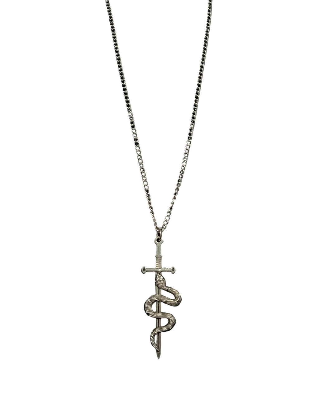 Venom & Valor Snake Sword Necklace