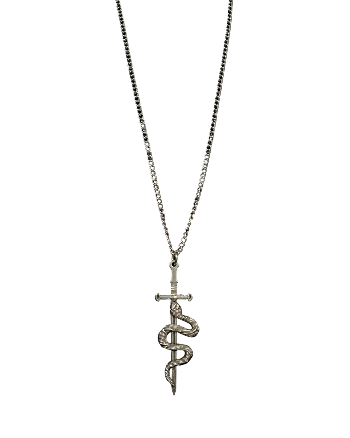 Venom & Valor Snake Sword Necklace