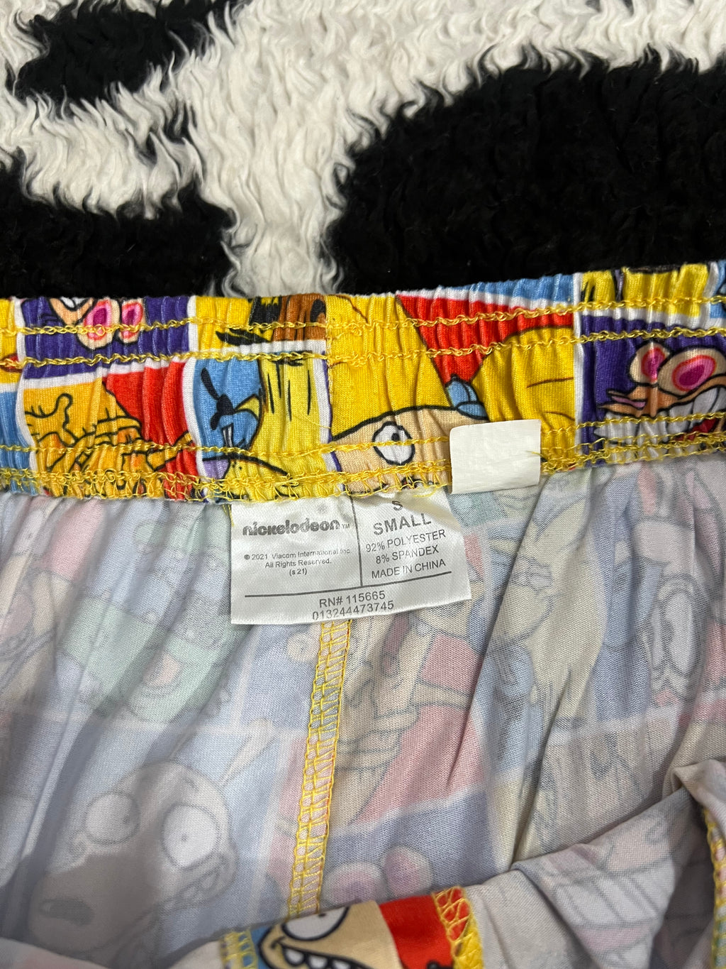 Nostalgic Nickelodeon PJs (Small - Medium)