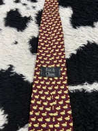 Ducks in Pond Tie