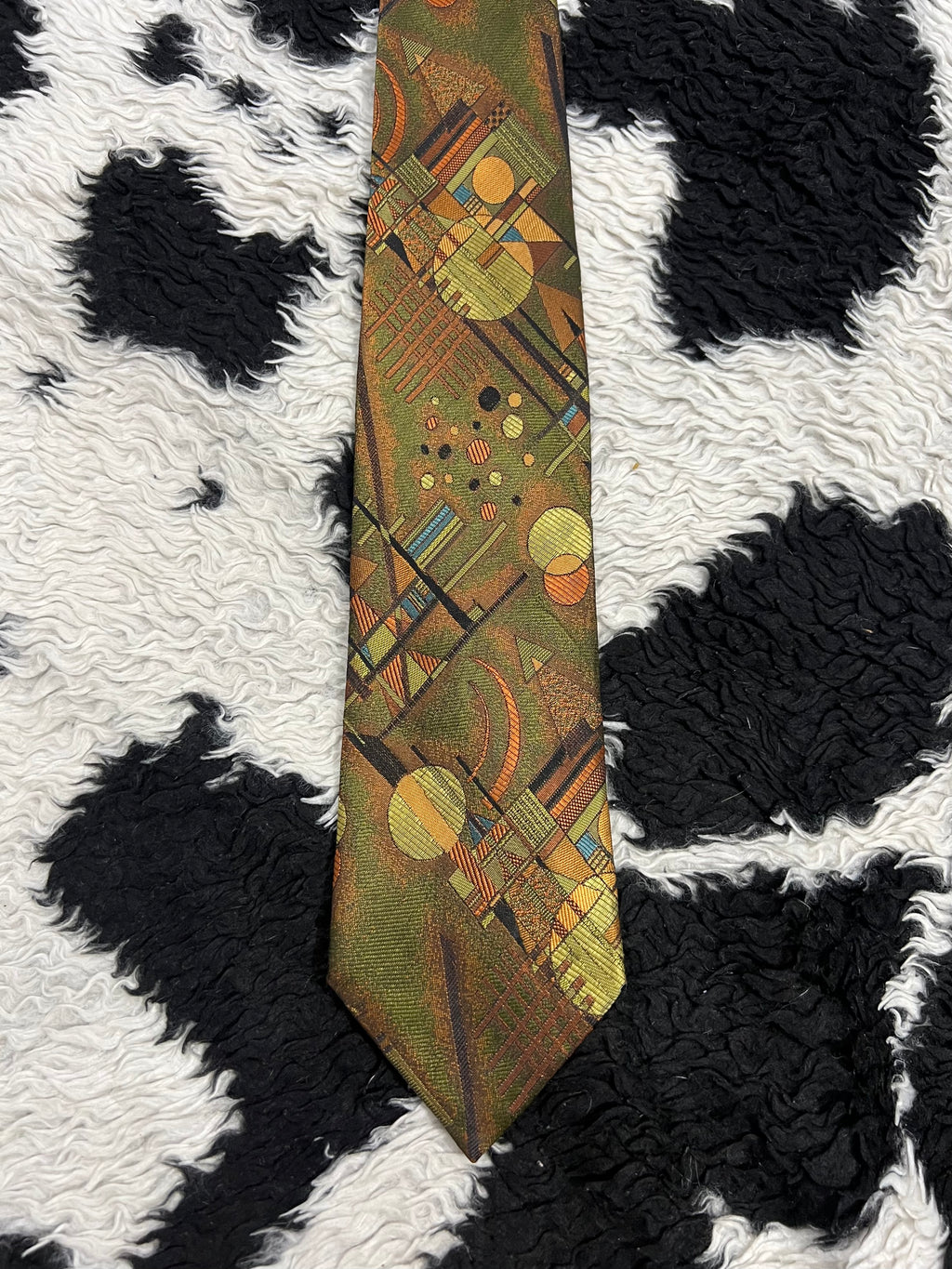 Windsor Geometrical Embroidered Tie