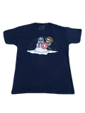 Marvel Winter Soldier Captain America Snowman Tee (Medium - Large)