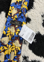 Looney Tunes Tasmanian Devil Taz in Flowers Tie