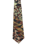 Debenhams Abstract Brown Embroidered Tie