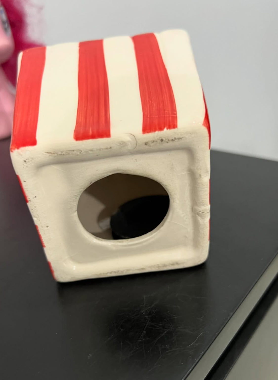 Popcorn Ceramic Coin Collector