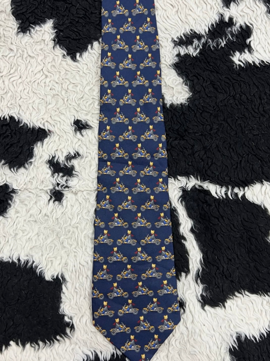 Biker Bear Tie