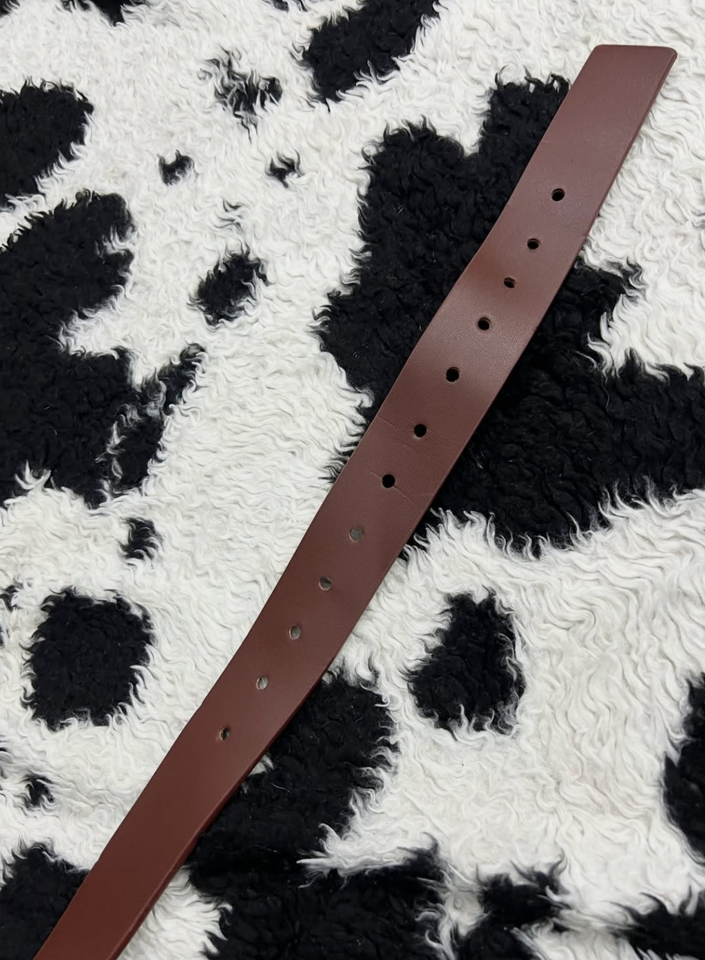 Cow Buckle Belt