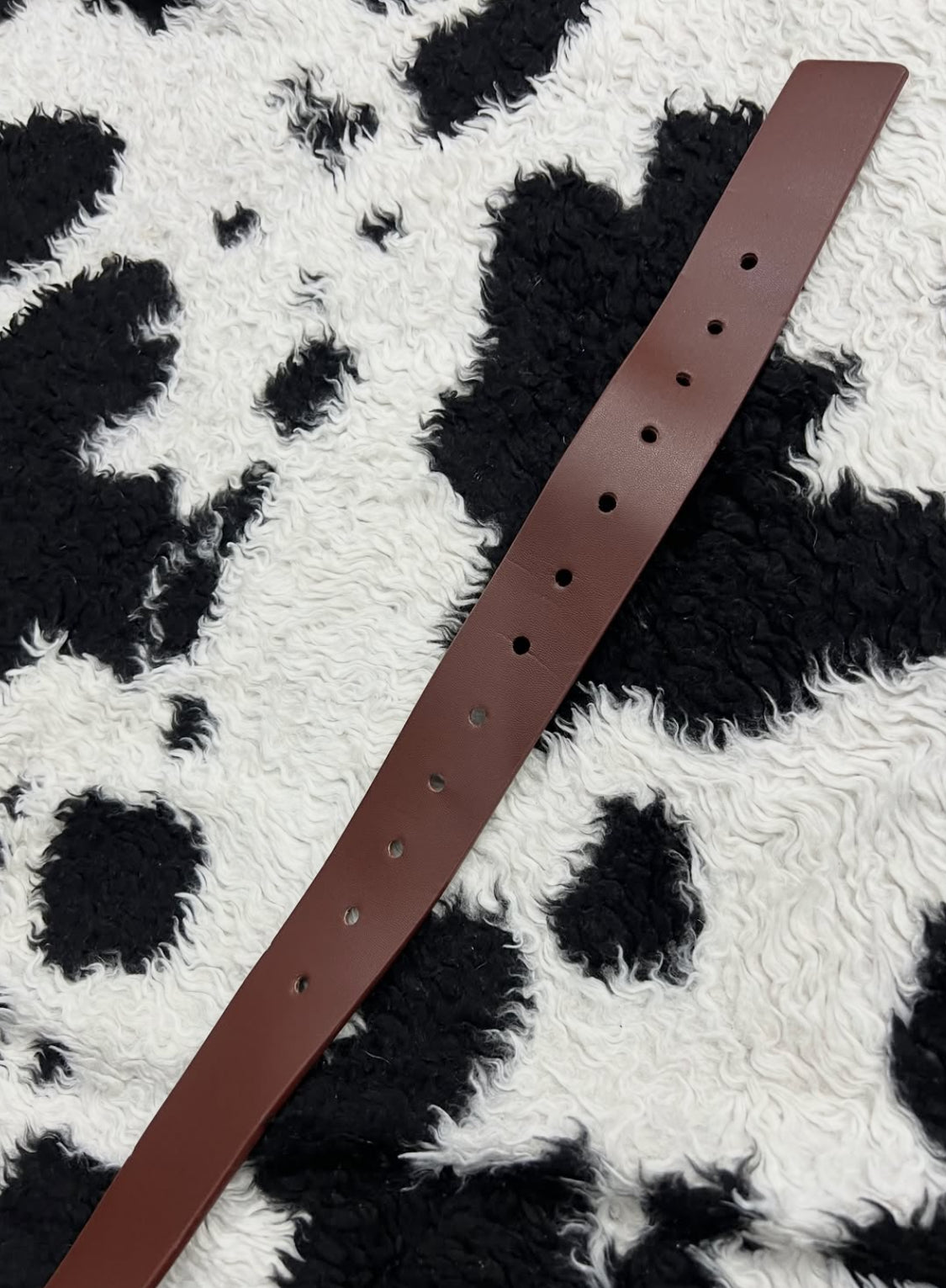 Cow Buckle Belt