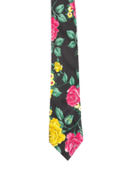 Yellow & Pink Roses Tie