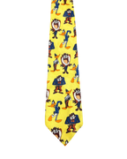 Vintage 1995 Taz & Daffy Duck Looney Tunes Tie