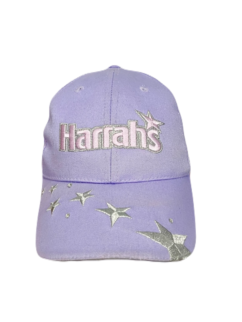 Harrahs Embroidered Stars Cap