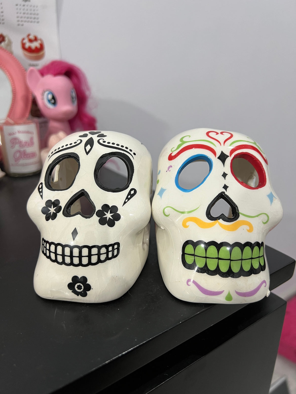 Skeleton Candle Holders