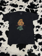 LOST INTERNATIONAL Skull Sunflowers Tee (Medium - Large)
