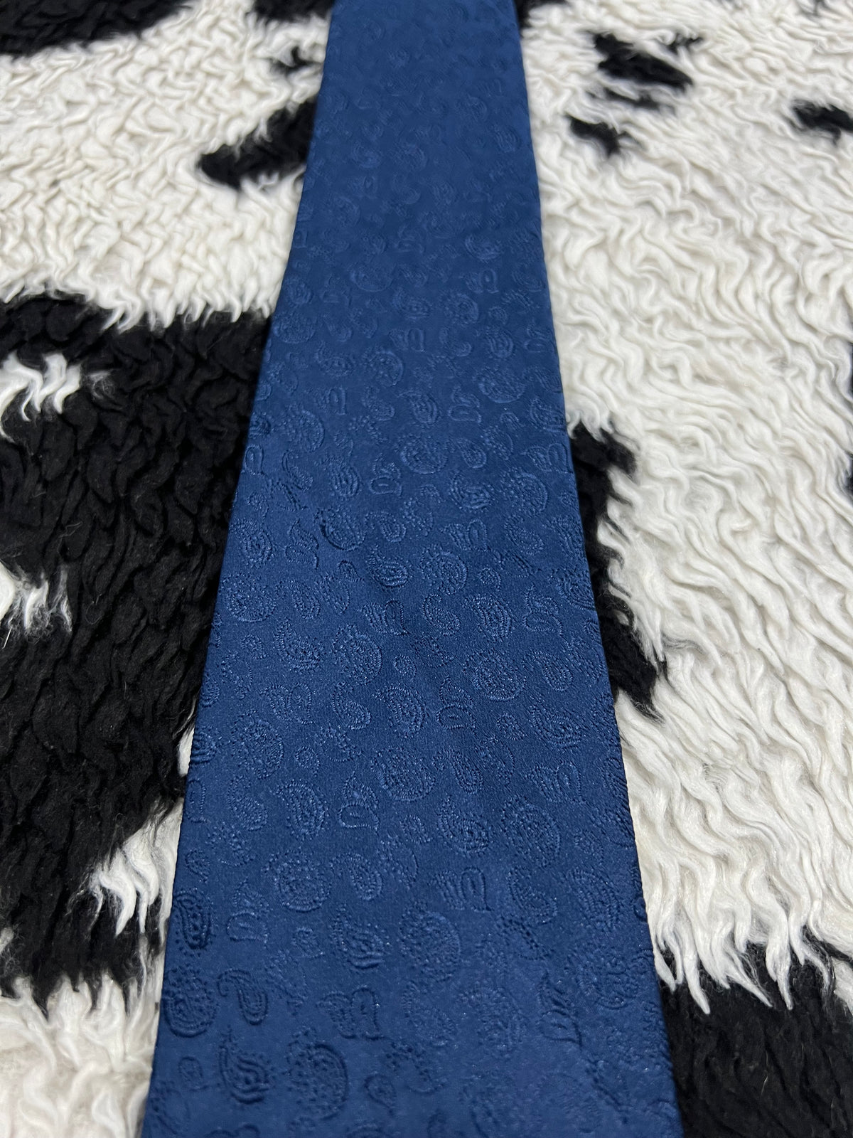 Burton Blue Paisley Tie