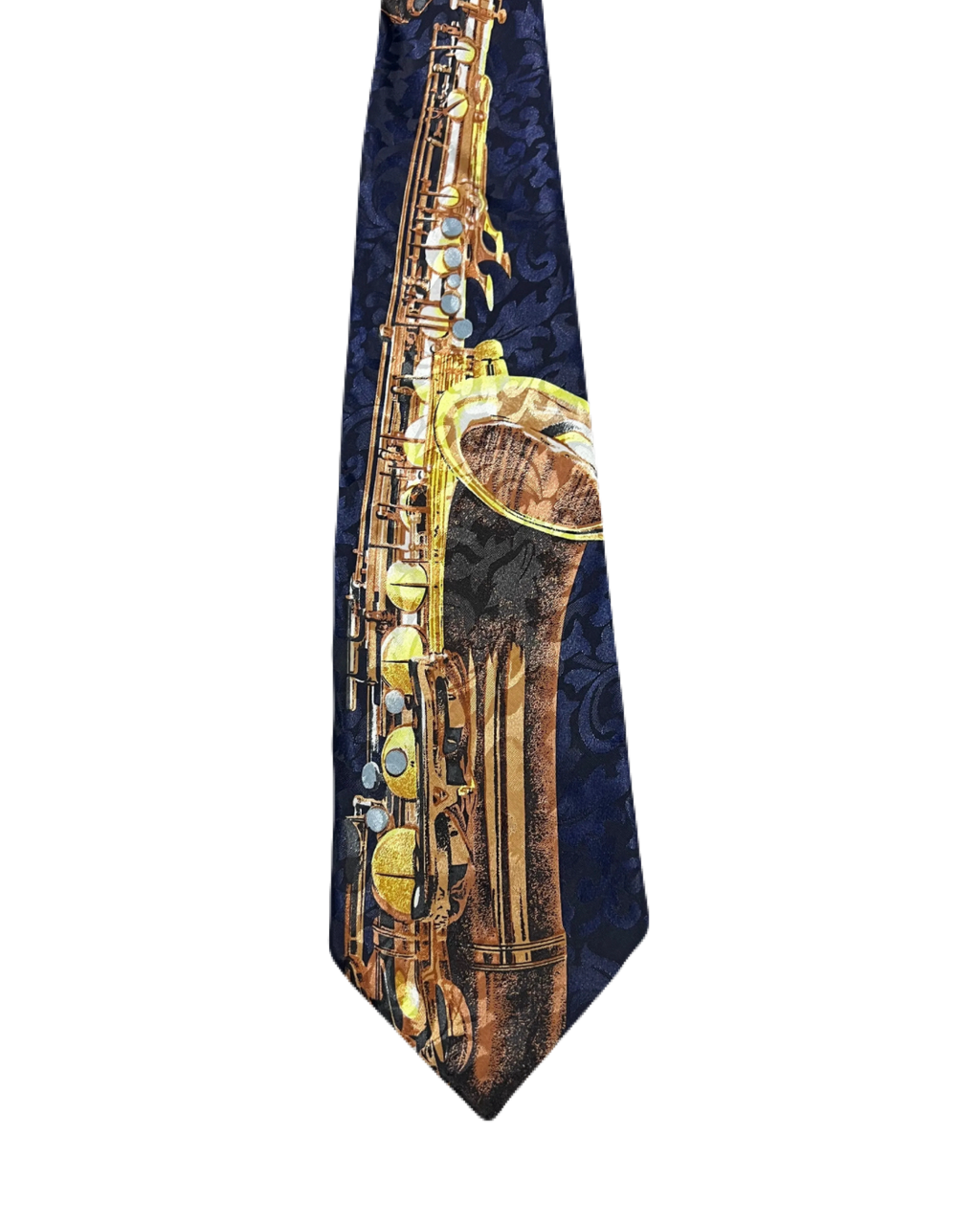 Saxophone Graphic Tie