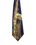 Saxophone Graphic Tie