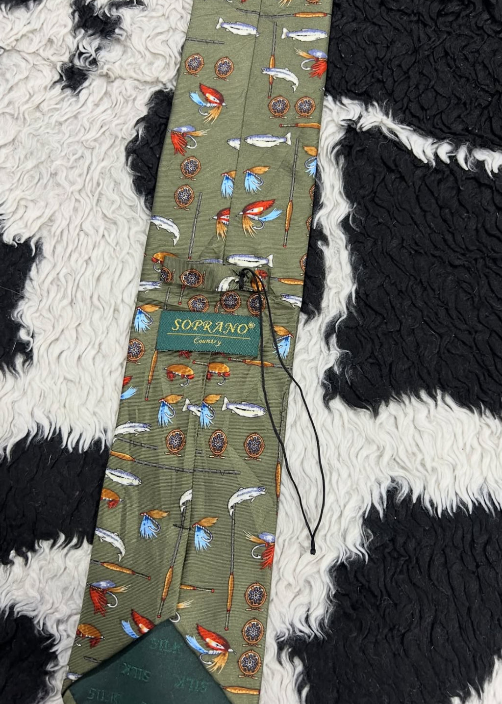 Fishing Graphic Tie