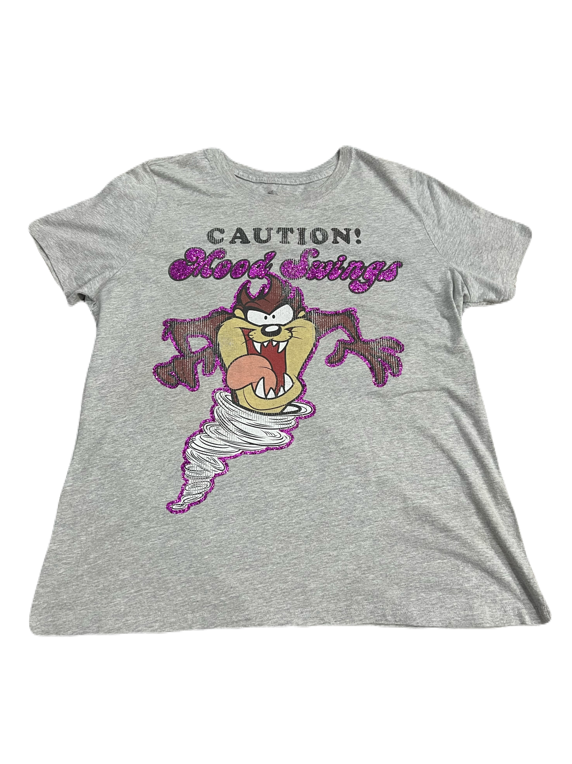 "Caution! Mood Swings" Taz Tee (Large)