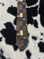 Herlaine Pumpkins & Birds Tie