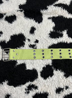 Green Triple Hole Belt