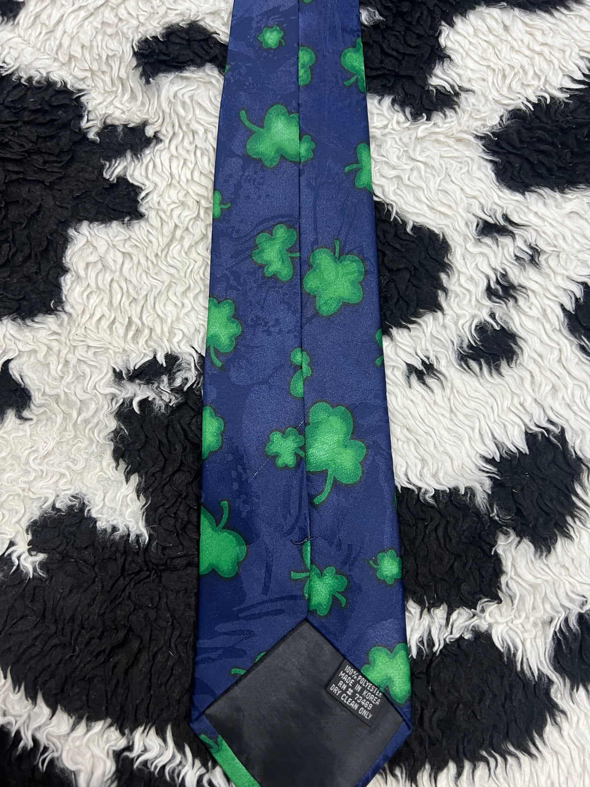 Leprechaun Lucky Clover Tie