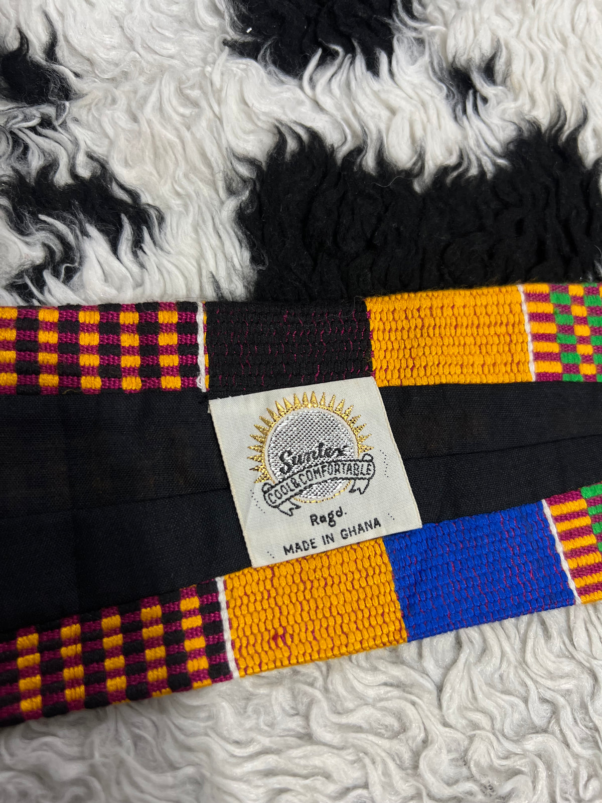 Ghana Embroidered Tie