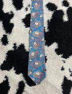 Vintage Disney Mickey Mouse & Friends Paisley Tie