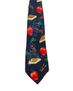 Books & Apples Tie