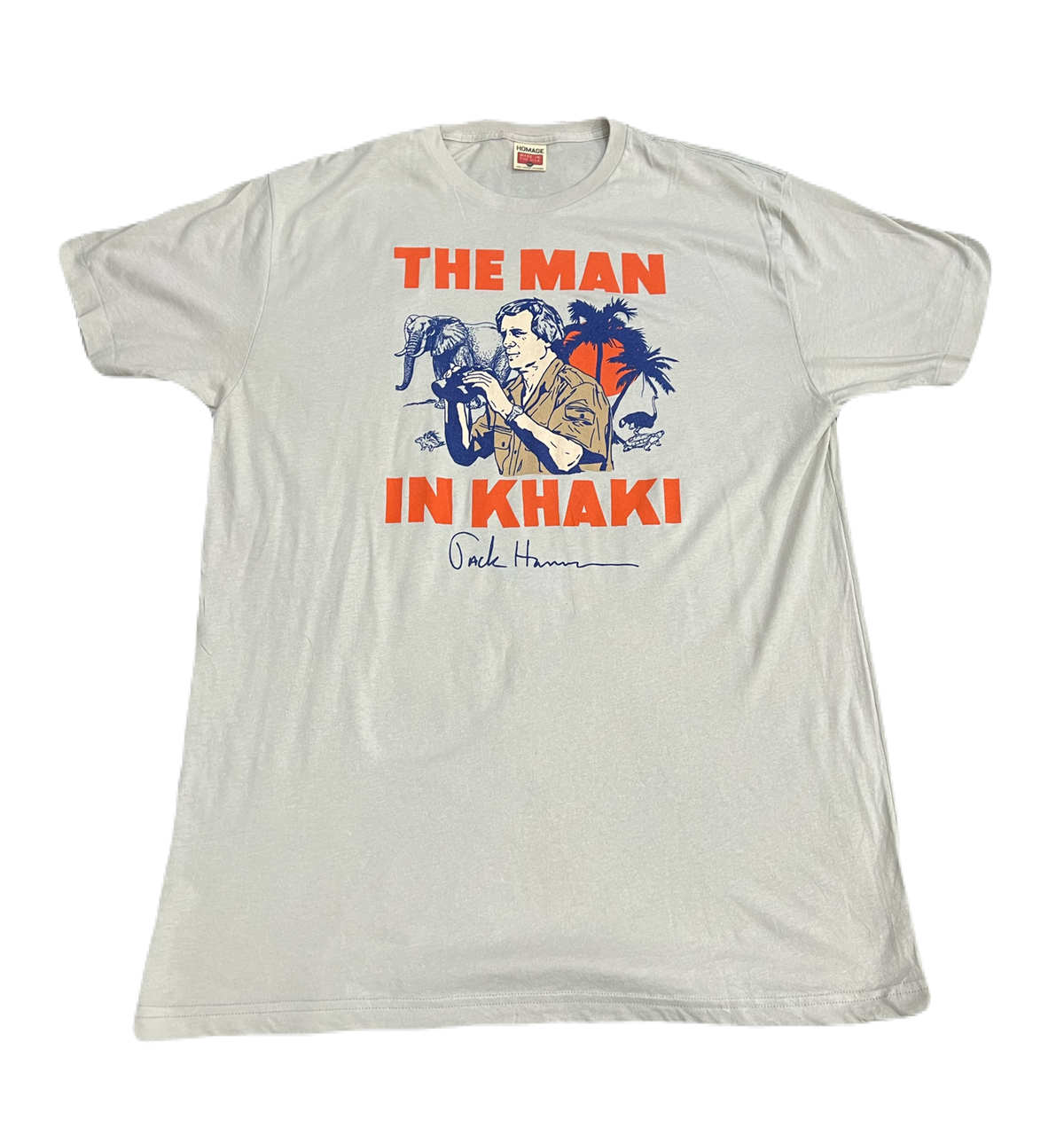 "The Man in Khaki, Jack Hanna" Tee (Large / Extra Large)