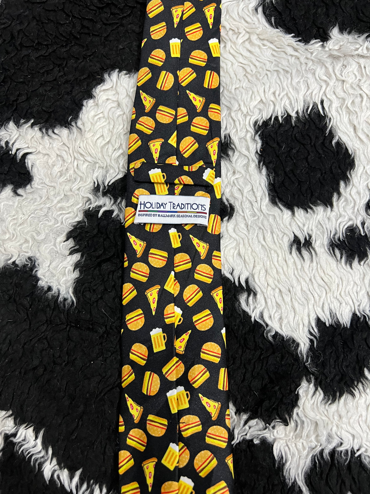 Fast Food & Beer Narrow Tie