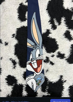 Vintage 1997 Bugs Bunny Stamp Tie